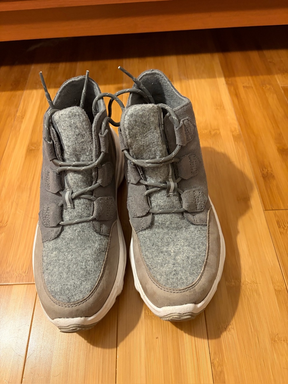 Sorel Water resistant Grey High-Top Casual Boots